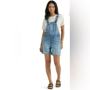 Lee Women's Light Blue Denim Overalls